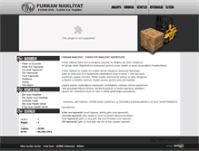 Tablet Screenshot of furkannakliyat.com